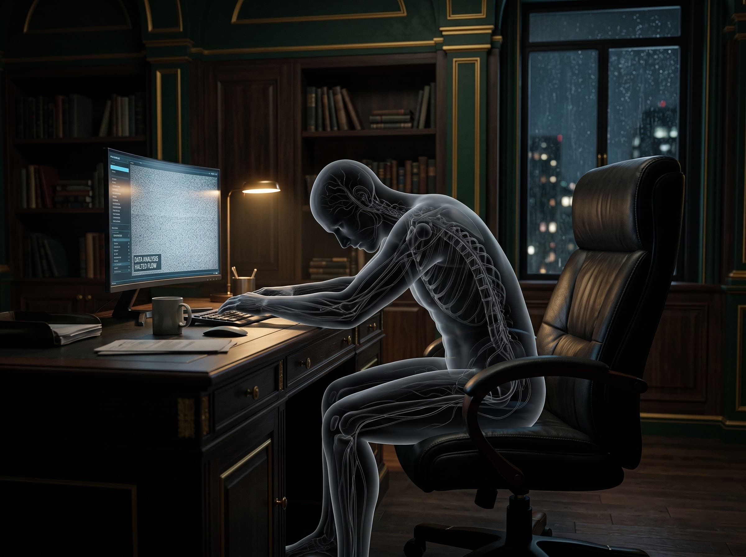Sitting halts cellular energy production