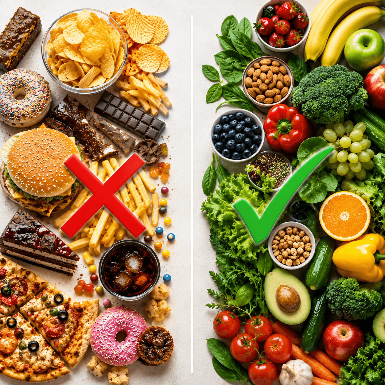 Processed food cannot fuel a high-voltage body