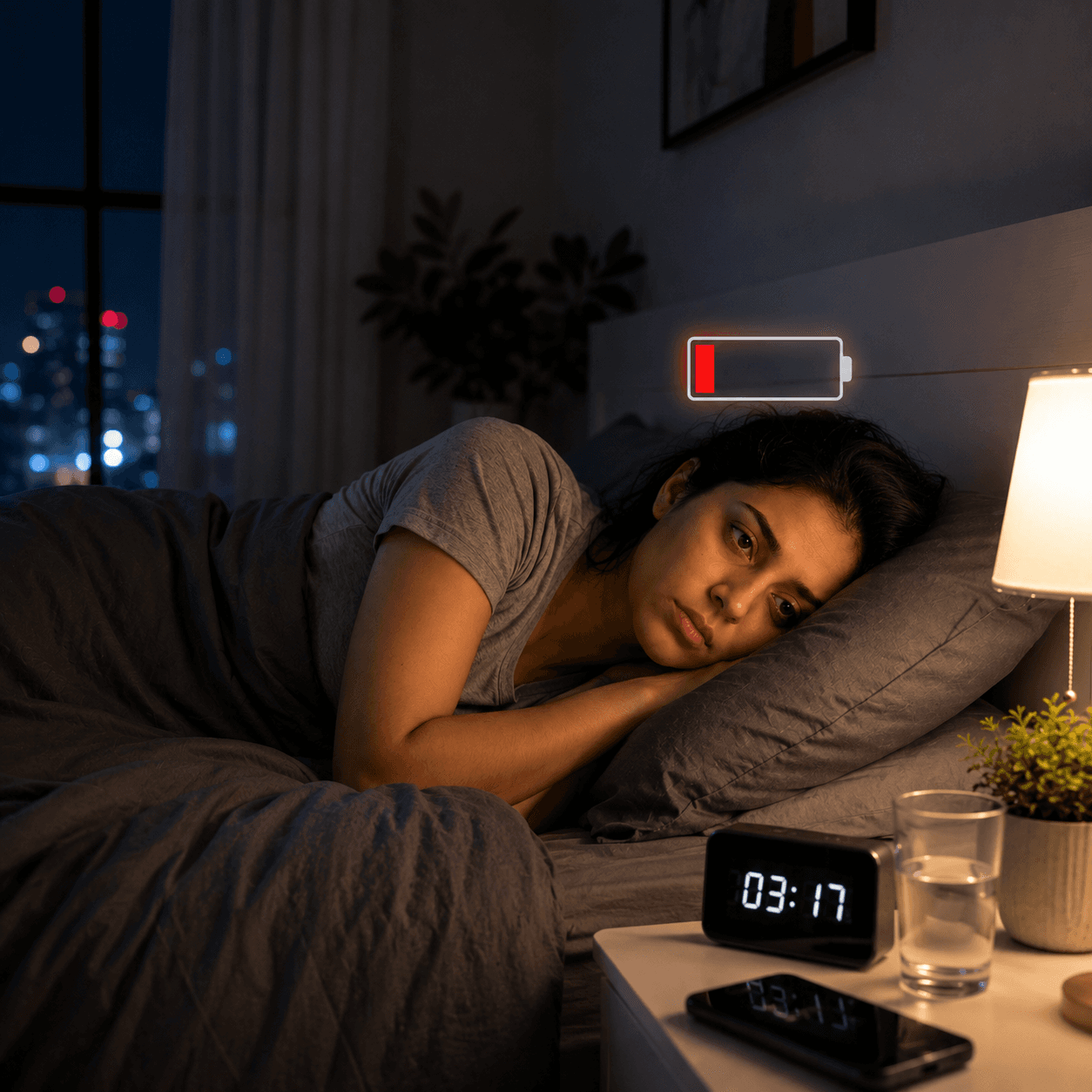 Poor sleep fails to recharge your biological battery