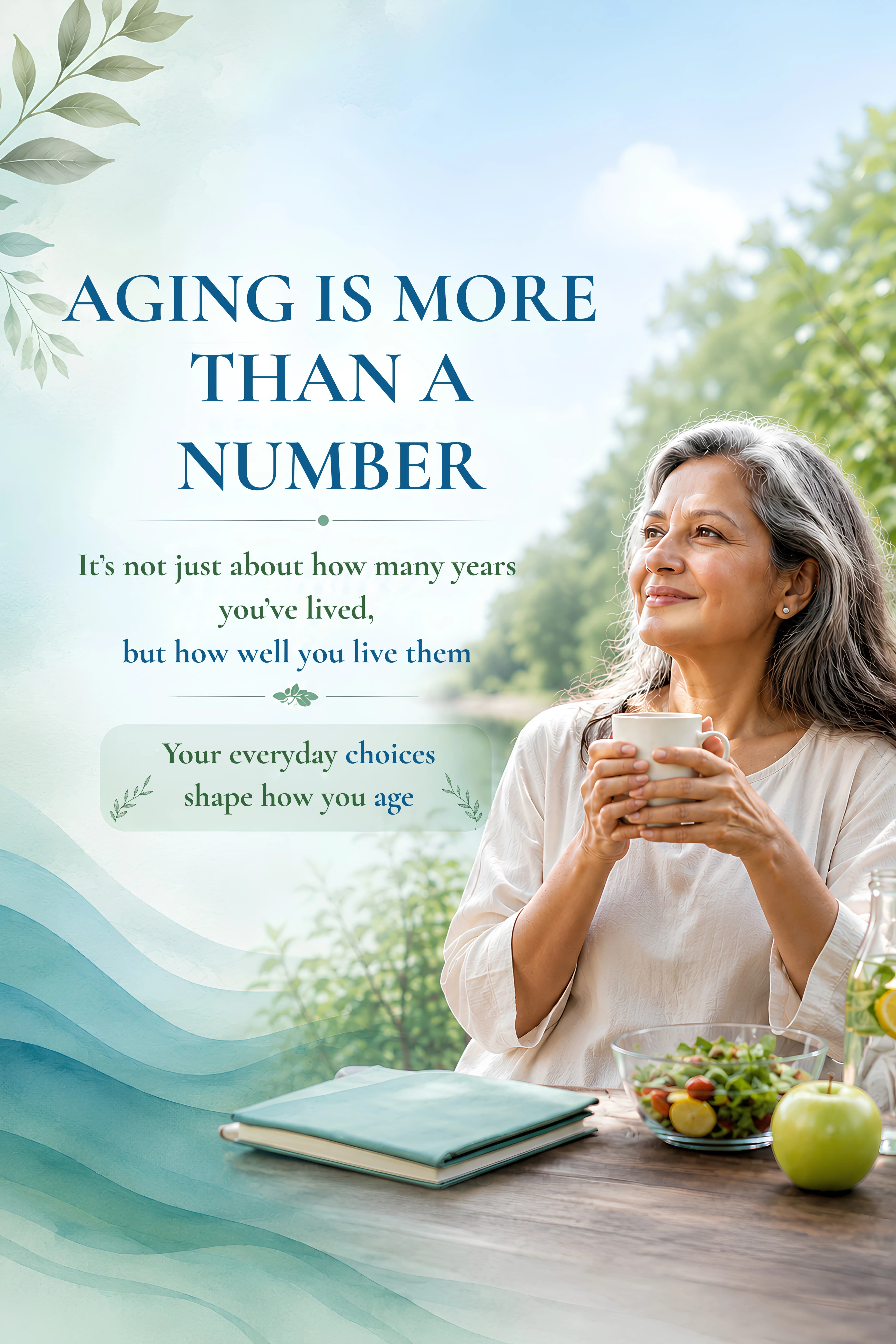Aging is more than a number - Your everyday choices shape how you age